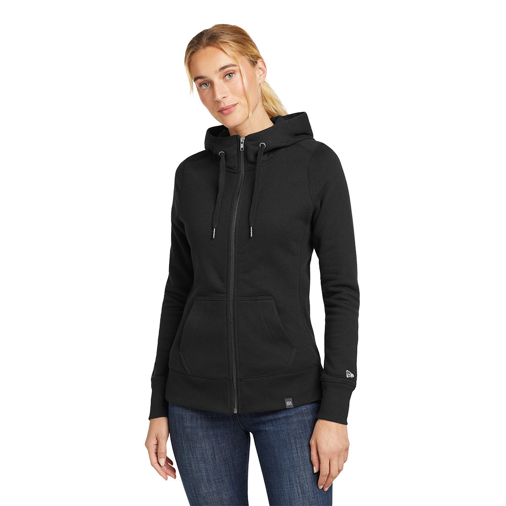 New Era LNEA502 Women s French Terry Full Zip Hoodie