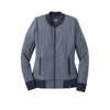 New Era LNEA503 Women's French Terry Baseball Full-Zip
