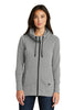 New Era LNEA511 Women's Tri-Blend Fleece Full-Zip Hoodie