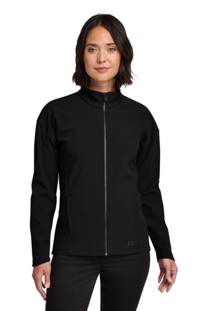 OGIO LOG755 Women's Commuter Full-Zip Soft Shell - 
