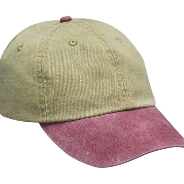 Adams LP102 Optimum Khaki w/ Contrast Dad Cap