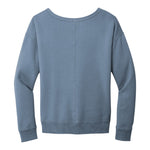 Port & Company LPC098V Women's Beach Wash® Garment-Dyed V-Neck Sweatshirt
