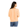 Port & Company LPC098V Women's Beach Wash® Garment-Dyed V-Neck Sweatshirt