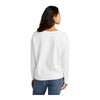 Port & Company LPC098V Women's Beach Wash® Garment-Dyed V-Neck Sweatshirt