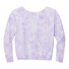 Port & Company LPC140V Women's Beach Wash® Cloud Tie-Dye V-Neck Sweatshirt