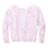 Port & Company LPC140V Women's Beach Wash® Cloud Tie-Dye V-Neck Sweatshirt