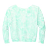 Port & Company LPC140V Women's Beach Wash® Cloud Tie-Dye V-Neck Sweatshirt