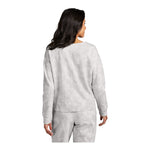 Port & Company LPC140V Women's Beach Wash® Cloud Tie-Dye V-Neck Sweatshirt