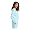 Port & Company LPC140V Women's Beach Wash® Cloud Tie-Dye V-Neck Sweatshirt