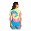 Port & Company LPC147V Women's Tie-Dye V-Neck Tee