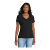 Port & Company LPC381V Women's Performance Blend V-Neck Tee