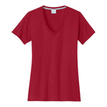 Port & Company LPC381V Women's Performance Blend V-Neck Tee