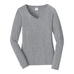 Port & Company LPC450VLS Women’s Long Sleeve Fan Favorite V-Neck Tee