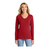 Port & Company LPC450VLS Women’s Long Sleeve Fan Favorite V-Neck Tee
