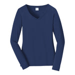 Port & Company LPC450VLS Women’s Long Sleeve Fan Favorite V-Neck Tee