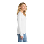 Port & Company LPC450VLS Women’s Long Sleeve Fan Favorite V-Neck Tee