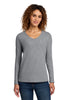 Port & Co LPC450VLS Women's Long Sleeve Fan Favorite V-Neck Tee