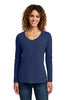 Port & Co LPC450VLS Women's Long Sleeve Fan Favorite V-Neck Tee