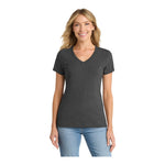 Port & Company LPC455V Women's Fan Favorite™ Blend V-Neck Tee