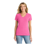 Port & Company LPC455V Women's Fan Favorite™ Blend V-Neck Tee