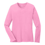 Port & Company LPC54LS Women's Long Sleeve Core Cotton Tee