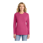 Port & Company LPC54LS Women's Long Sleeve Core Cotton Tee