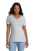 Port & Co LPC54V Women's Core Cotton V-Neck Tee