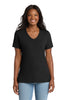 Port & Co LPC54V Women's Core Cotton V-Neck Tee
