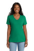 Port & Co LPC54V Women's Core Cotton V-Neck Tee
