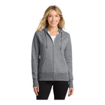 Port & Company LPC78ZH Women's Core Fleece Full-Zip Hooded Sweatshirt