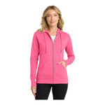 Port & Company LPC78ZH Women's Core Fleece Full-Zip Hooded Sweatshirt