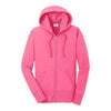 Port & Company LPC78ZH Women's Core Fleece Full-Zip Hooded Sweatshirt