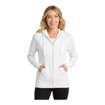 Port & Company LPC78ZH Women's Core Fleece Full-Zip Hooded Sweatshirt