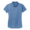 Port & Company LSP11 Women's Short Sleeve Value Denim Shirt