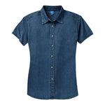 Port & Company LSP11 Women's Short Sleeve Value Denim Shirt