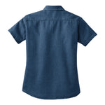 Port & Company LSP11 Women's Short Sleeve Value Denim Shirt