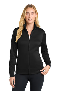Sport-Tek LST241 Women's Sport-Wick Fleece Full-Zip Jacket - 