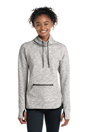 Sport-Tek LST280 Women's Triumph Cowl Neck Pullover - 