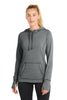Sport-Tek LST296 Women's PosiCharge Tri-Blend Wicking Fleece Hooded Pullover