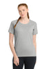 Sport-Tek LST400 Women's PosiCharge Tri-Blend Wicking Scoop Neck Raglan Tee