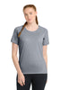 Sport-Tek LST400 Women's PosiCharge Tri-Blend Wicking Scoop Neck Raglan Tee