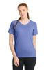 Sport-Tek LST400 Women's PosiCharge Tri-Blend Wicking Scoop Neck Raglan Tee