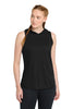 Sport-Tek LST410 Women's PosiCharge Tri-Blend Wicking Draft Hoodie Tank