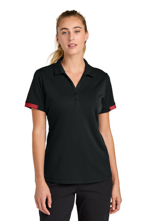 Sport-Tek LST444 Women's Club Colorblock Polo - 