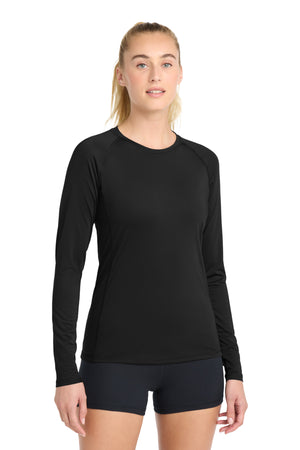 Sport-Tek LST470LS Women's Long Sleeve Rashguard Tee - 