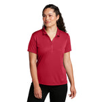 Sport-Tek LST550 Ladies PosiCharge Competitor Polo - Deep Red