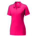 Sport-Tek LST550 Ladies PosiCharge Competitor Polo - Pink Raspberry