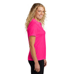 Sport-Tek LST550 Ladies PosiCharge Competitor Polo - Pink Raspberry