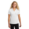 Sport-Tek LST550 Ladies PosiCharge Competitor Polo - White