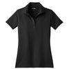 Sport-Tek LST650 Ladies Micropique Sport-Wick Polo - Black